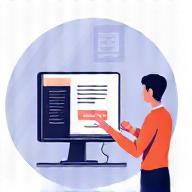 Illustrazione di una persona che richiede una demo